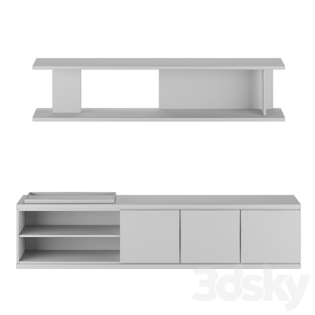 Will & Lora TV Units by Laskasas 3DSMax File - thumbnail 3