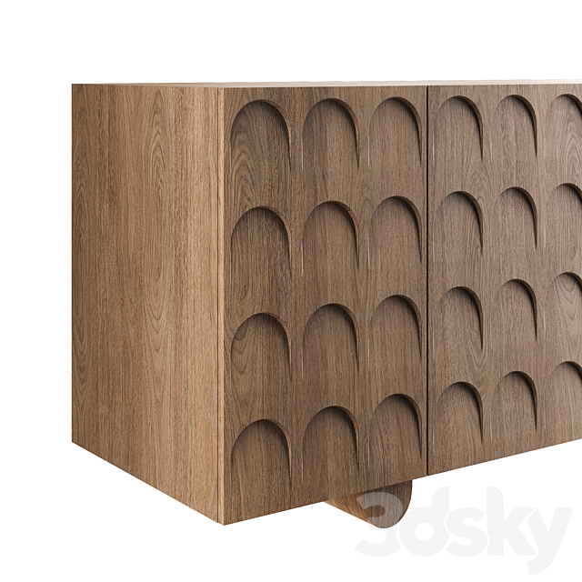 Winslow Credenza by Lock & Mortice 3ds Max - thumbnail 3