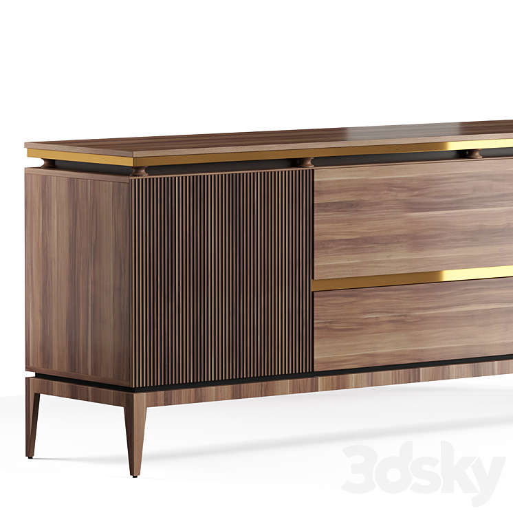 Yolliving mia sideboard 3DS Max - thumbnail 2