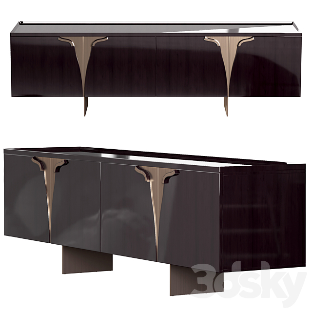 Zanaboni romance sideboard 3DSMax File - thumbnail 1