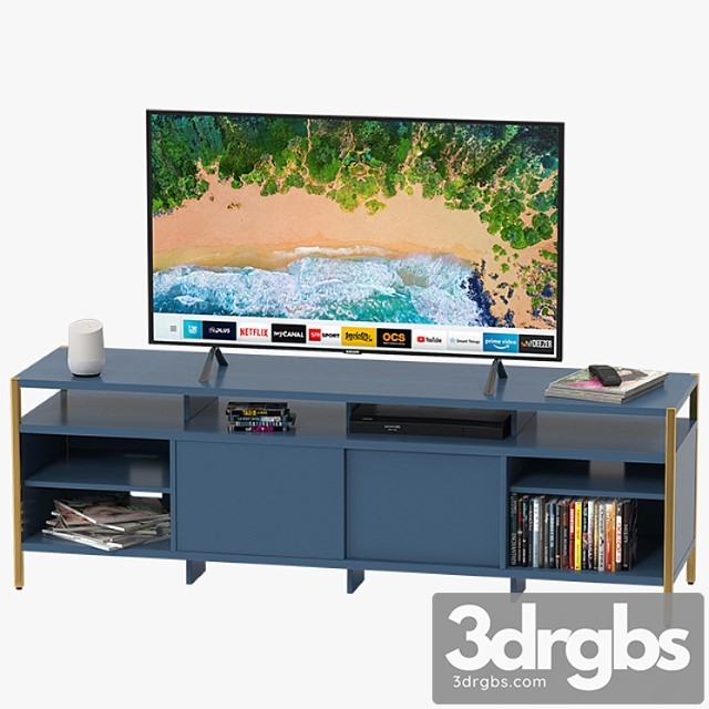 Zane media console 2 3dsmax Download - thumbnail 1