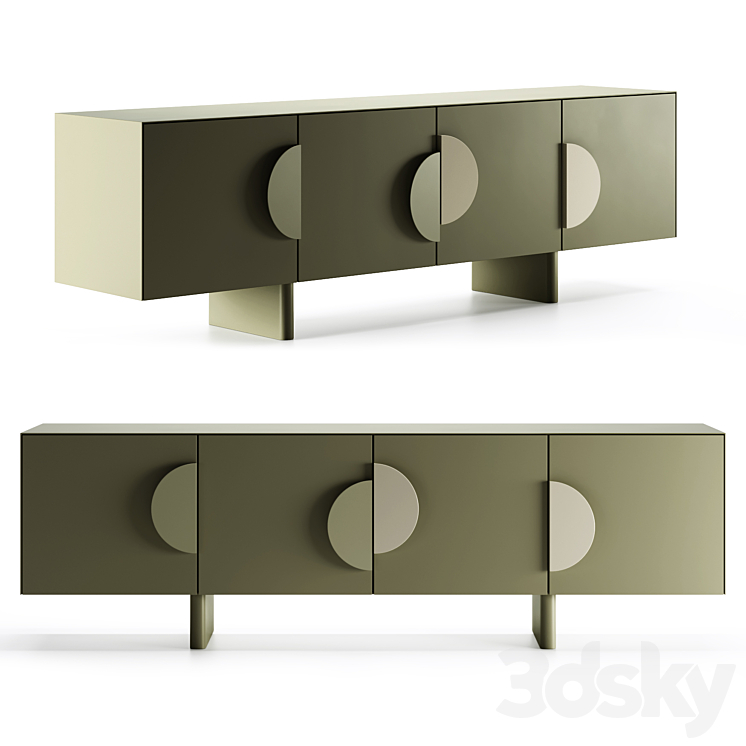 ZEA | Sideboard by Ronda Design 3DS Max Model - thumbnail 3