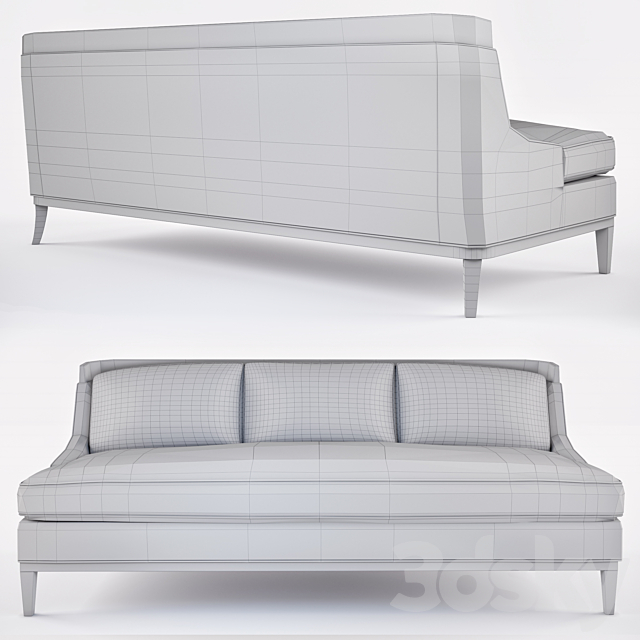 1stdibs. Hollywood Sofa 3DSMax File - thumbnail 2