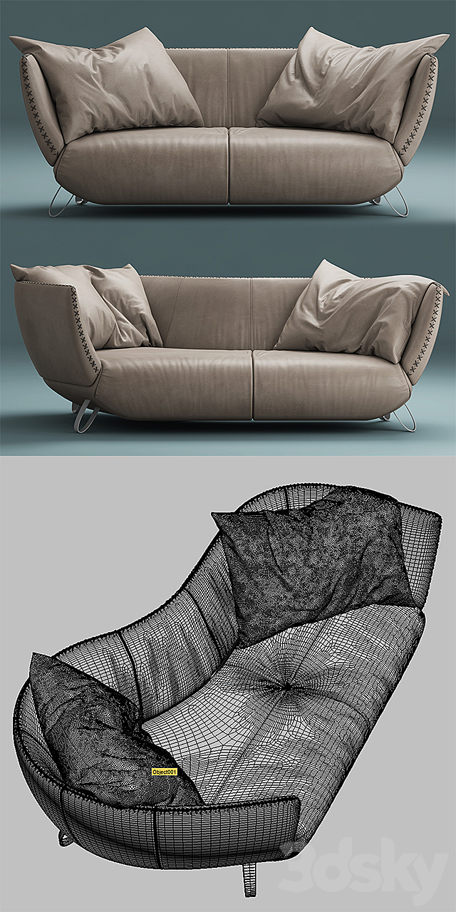 2 Sofa desede DS-102 3DSMax File - thumbnail 3