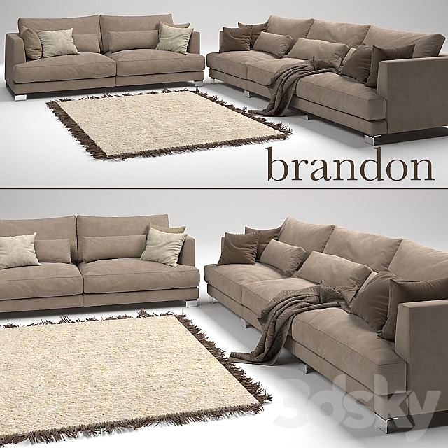 2Divana BRANDON 3DS Max Model - thumbnail 2