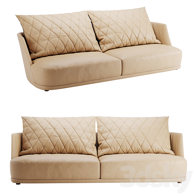 Alberta Grace sofa 3DSMax File - thumbnail 1