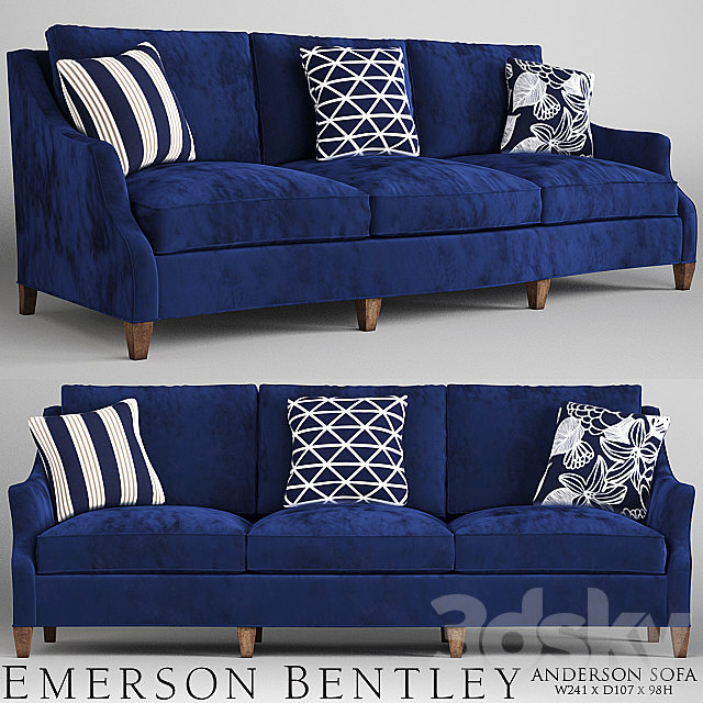 ANDERSON SOFA 3DSMax File - thumbnail 1