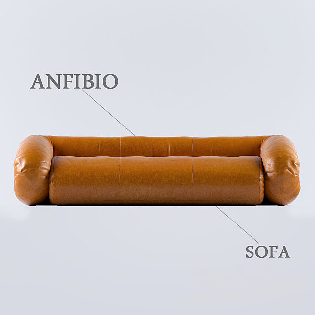 Anfibio Sofa 3DS Max Model - thumbnail 2