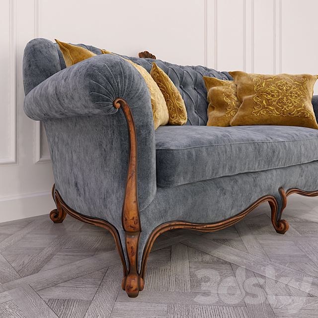 Annibale Colombo sofa 3DSMax File - thumbnail 2