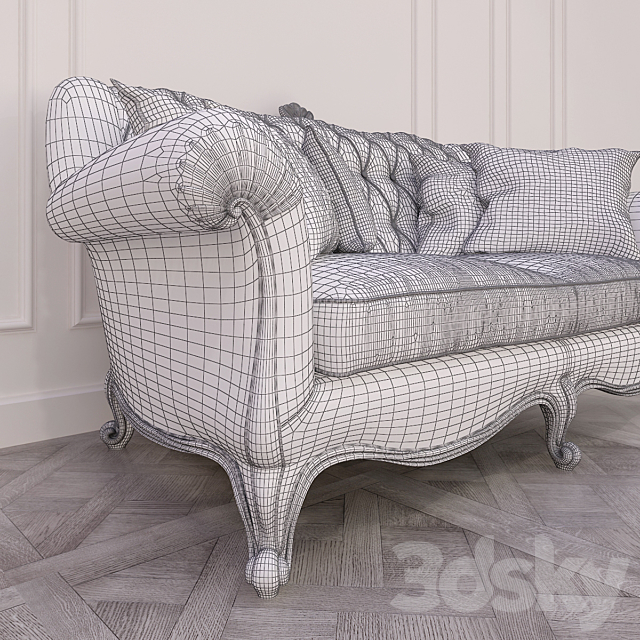 Annibale Colombo sofa 3DSMax File - thumbnail 3