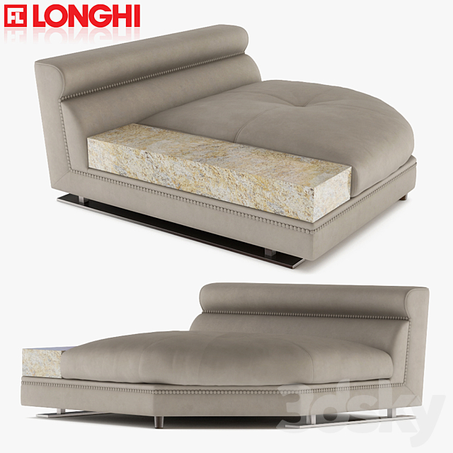 Ansel – Longhi – Sectional Sofa 3DSMax File - thumbnail 1