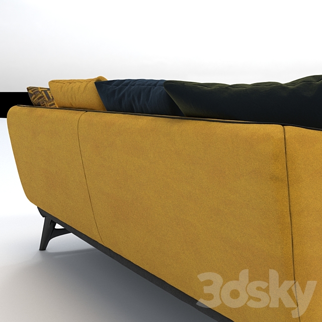 ARIES 2.5-SEAT SOFA 3DSMax File - thumbnail 2