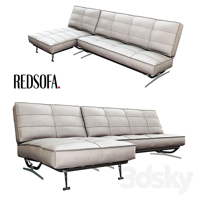 Arni corner sofa 3ds Max - thumbnail 1