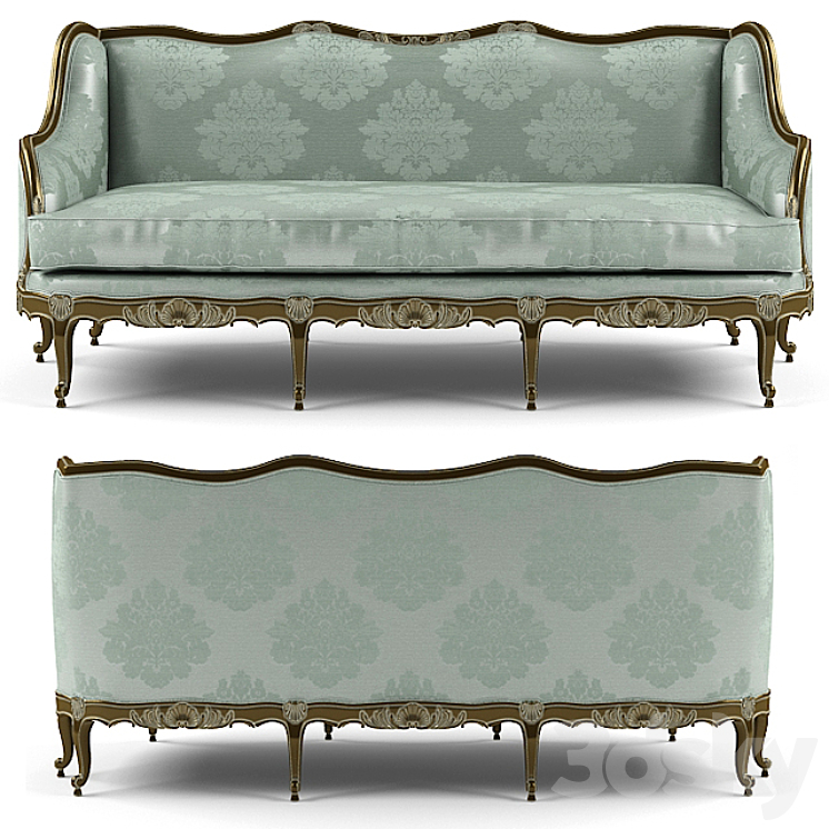 ARTEARREDO Diner du Roi CHLOE sofa 3DS Max Model - thumbnail 2