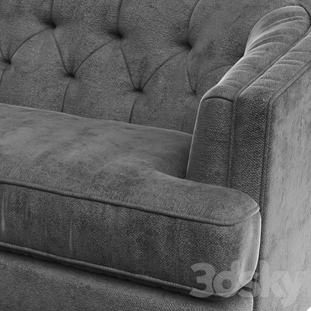 Astley Corner Lounge Sofa 3DSMax File - thumbnail 2