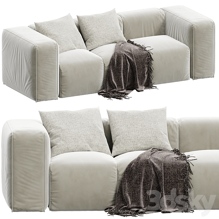 Astoria – Sofa 7390C 3DS Max Model - thumbnail 1