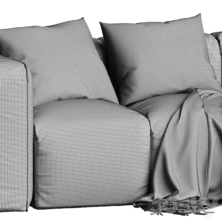 Astoria – Sofa 7390C 3DS Max Model - thumbnail 2