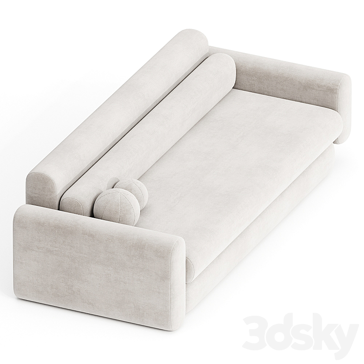 ASYM SOFA 3DS Max Model - thumbnail 2