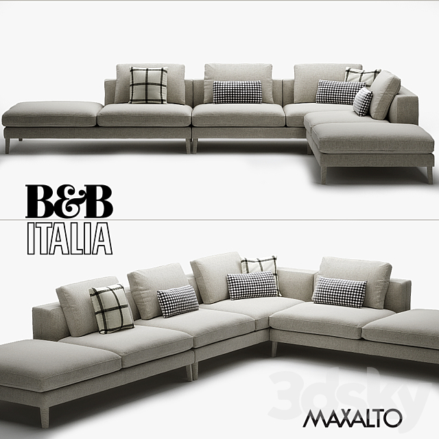 B & B ITALIA MAXALTO DIVES 3DSMax File - thumbnail 1