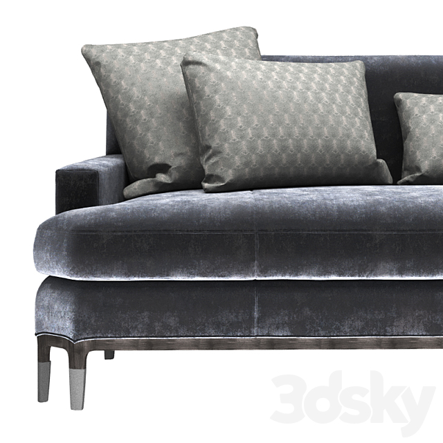 Baker CELESTITE SOFA No. 6179S JEAN-LOUIS DENIOT 3DSMax File - thumbnail 2