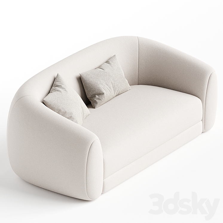 Barbanas Sofa Hamilton 3DS Max Model - thumbnail 2