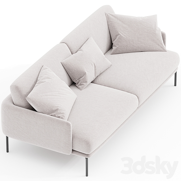 BARON Sofa Bon Adea 3DS Max Model - thumbnail 2