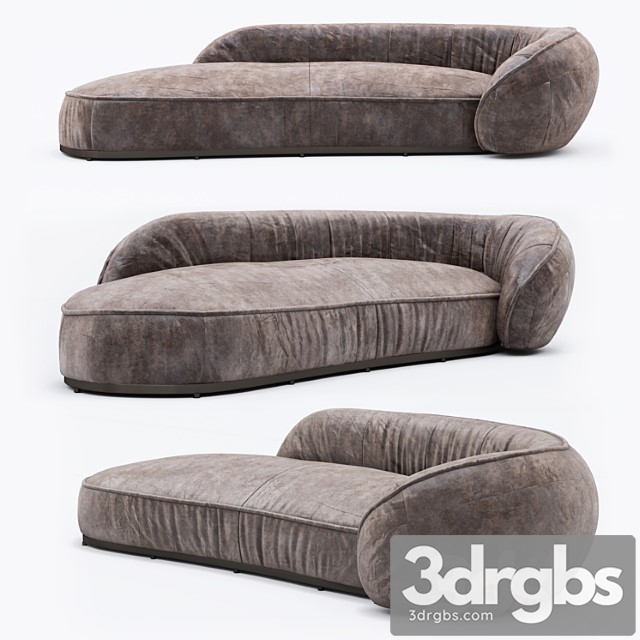 Baxter leon sofa 2 3dsmax Download - thumbnail 1