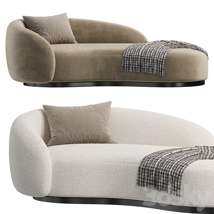 Bernd Sofa By Eichholtz 3DS Max Model - thumbnail 2