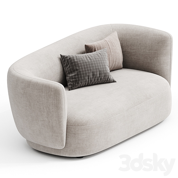 BLOSSOM | Sofa By Novamobili 3DS Max Model - thumbnail 2