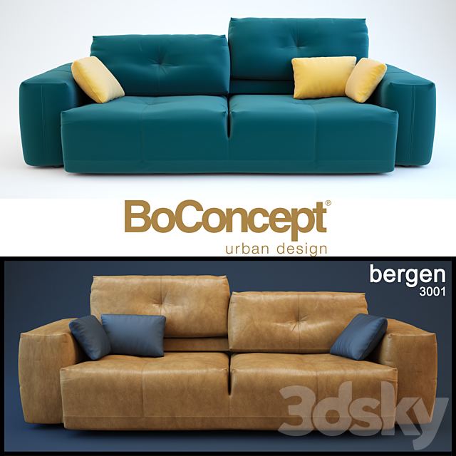 BoConcept bergen-3001 3DSMax File - thumbnail 1