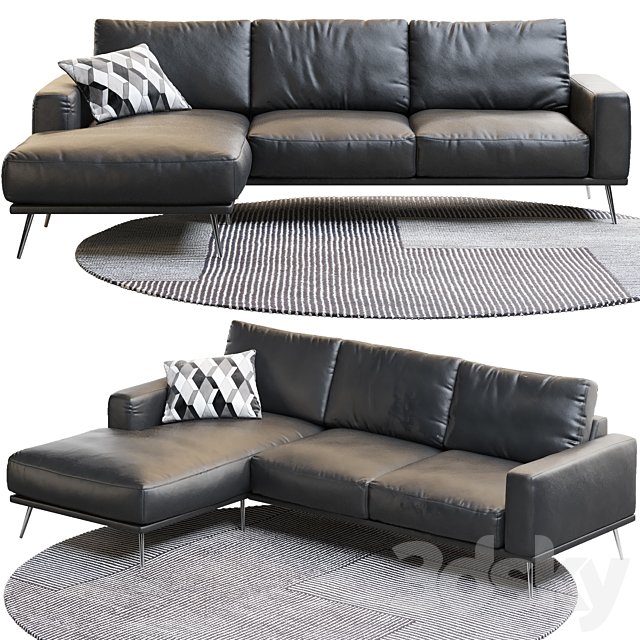 BoConcept Carlton 1 3DSMax File - thumbnail 1