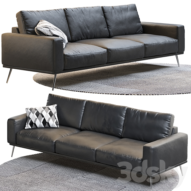 BoConcept Carlton 1 3DSMax File - thumbnail 2