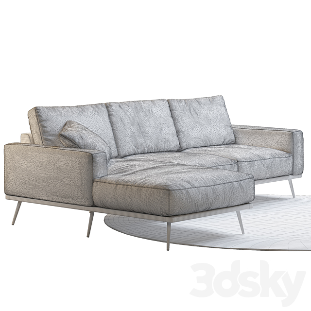 BoConcept Carlton 1 3DSMax File - thumbnail 3