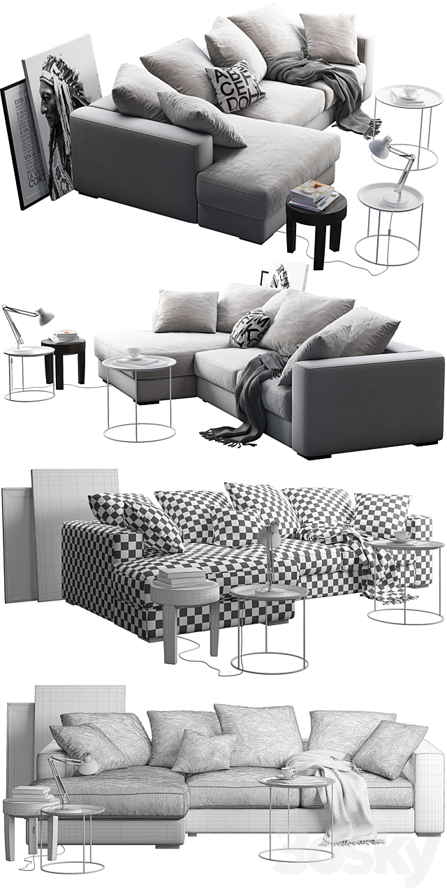 Boconcept Cenova 1 3DSMax File - thumbnail 2