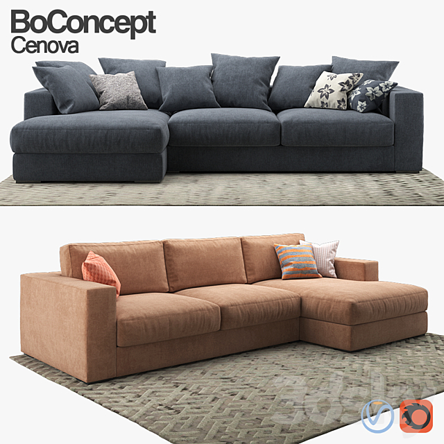 BoConcept Cenova GK52 (DK52) 3DSMax File - thumbnail 1