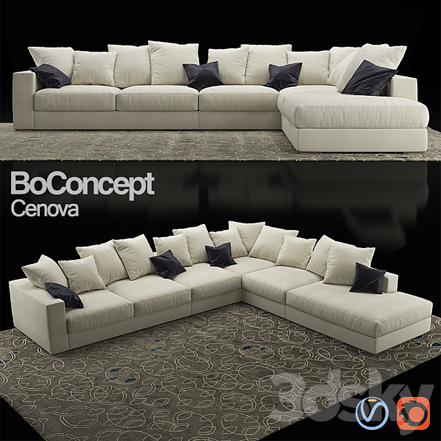 BoConcept Cenova IF52 3DSMax File - thumbnail 1