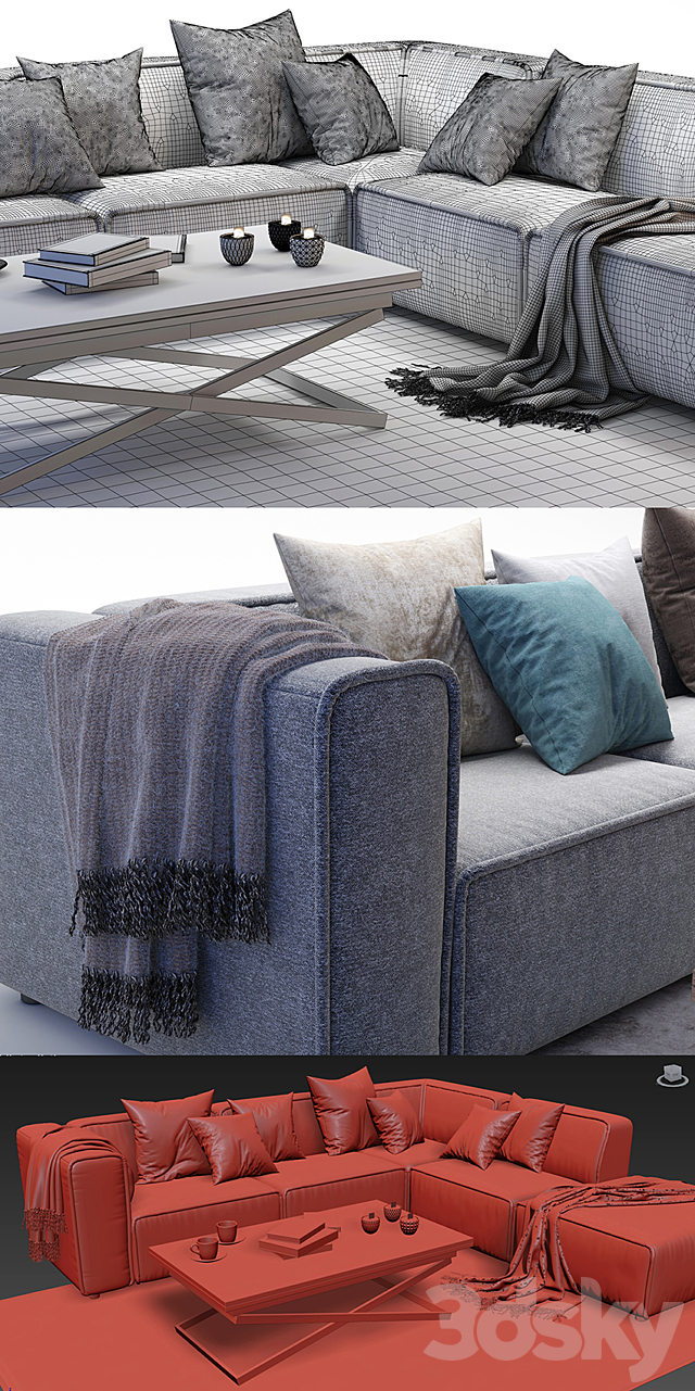 BoConcept_Carmo4 3DSMax File - thumbnail 3