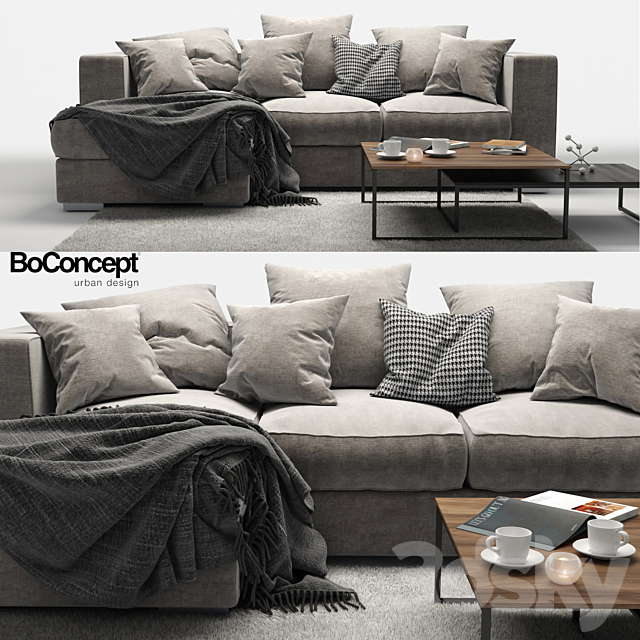 BoConcept_Cenova_ugl 1 3DSMax File - thumbnail 1