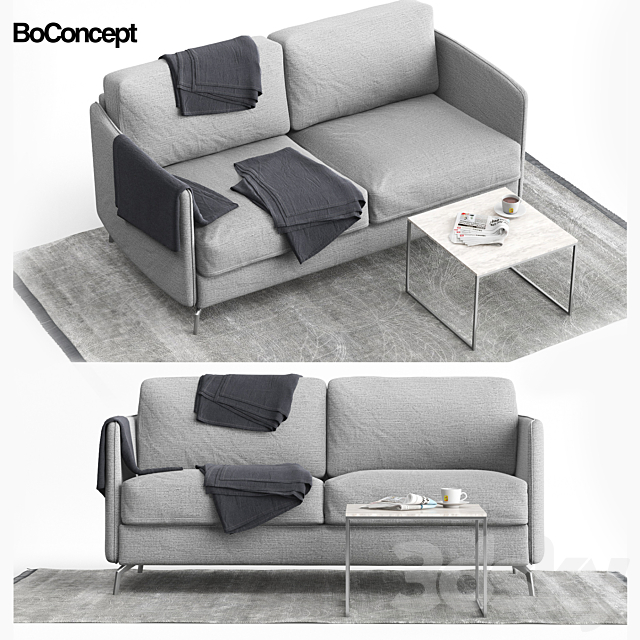 BoConcept_Osaka_Sofa 3ds Max - thumbnail 1