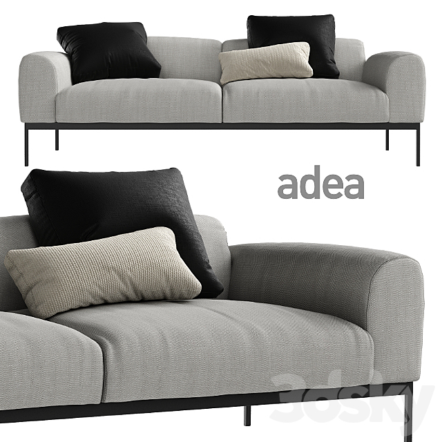 Bon Sofa by Adea 3ds Max - thumbnail 1