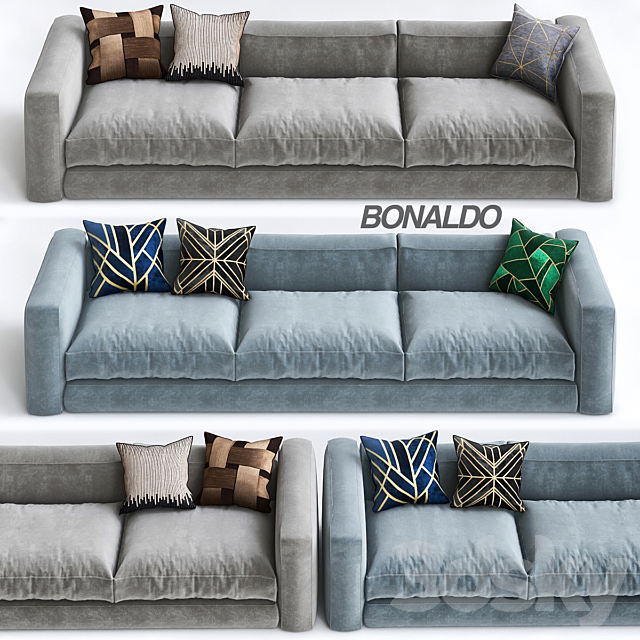 Bonaldo sofa 3DSMax File - thumbnail 1