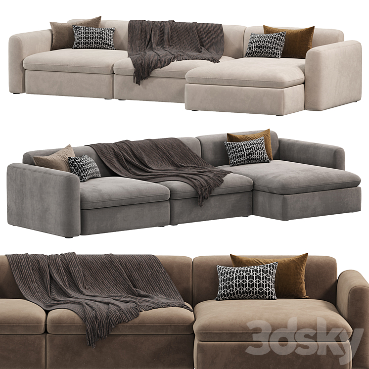 BOTERO SOFA by Casamilano 3DS Max Model - thumbnail 2