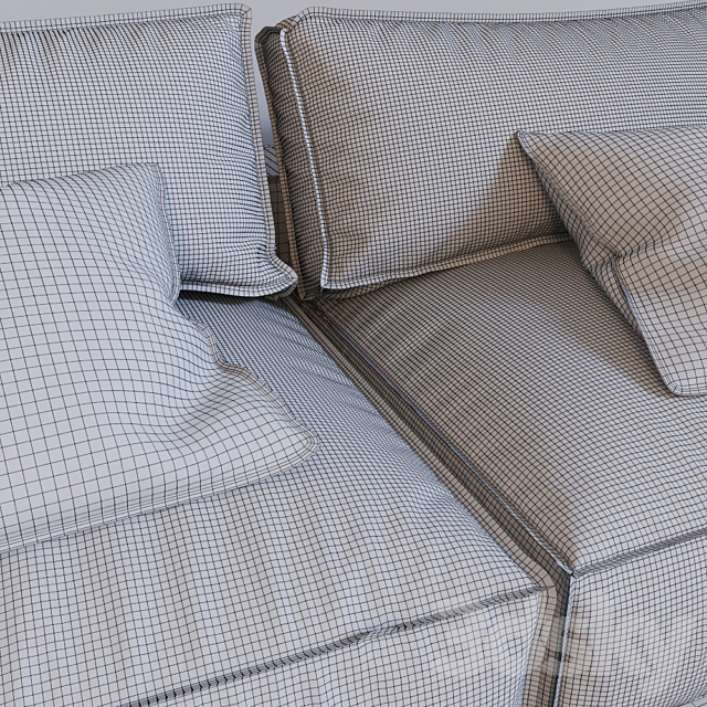 Budapest Soft Sofa 3DSMax File - thumbnail 3