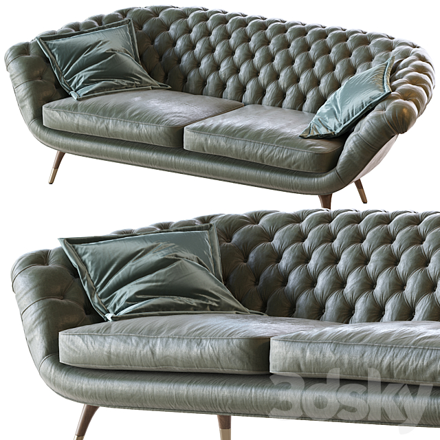 Buranto sofa 3DSMax File - thumbnail 2