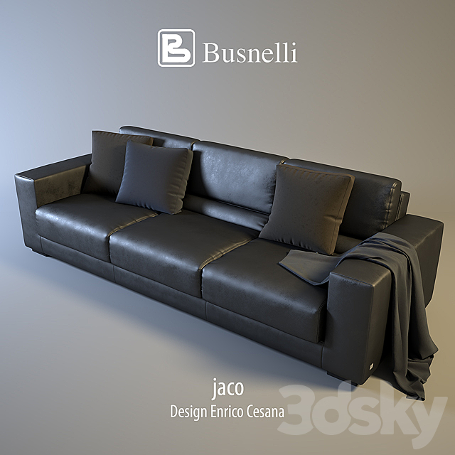 busnelli jaco 3DSMax File - thumbnail 1