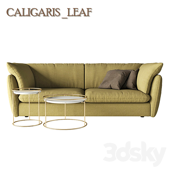 Calligaris Leaf 3ds Max - thumbnail 1