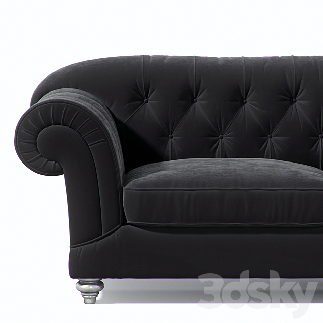 CAMBRIDGE sofa 3DS Max Model - thumbnail 2