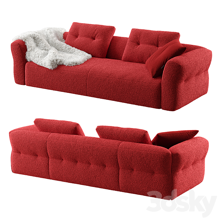 Cassina SENGU BOLD 2s 3DS Max Model - thumbnail 2