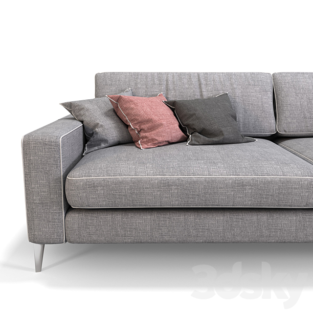 Cava Bond sofa 3DSMax File - thumbnail 2