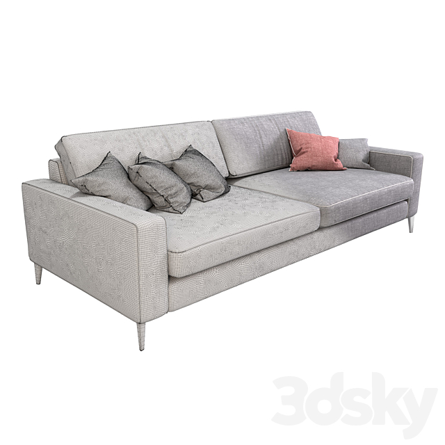 Cava Bond sofa 3DSMax File - thumbnail 3